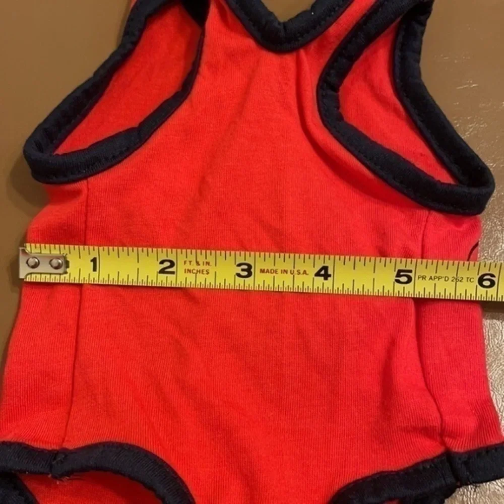 Hipidog Red pet apparel Sz small